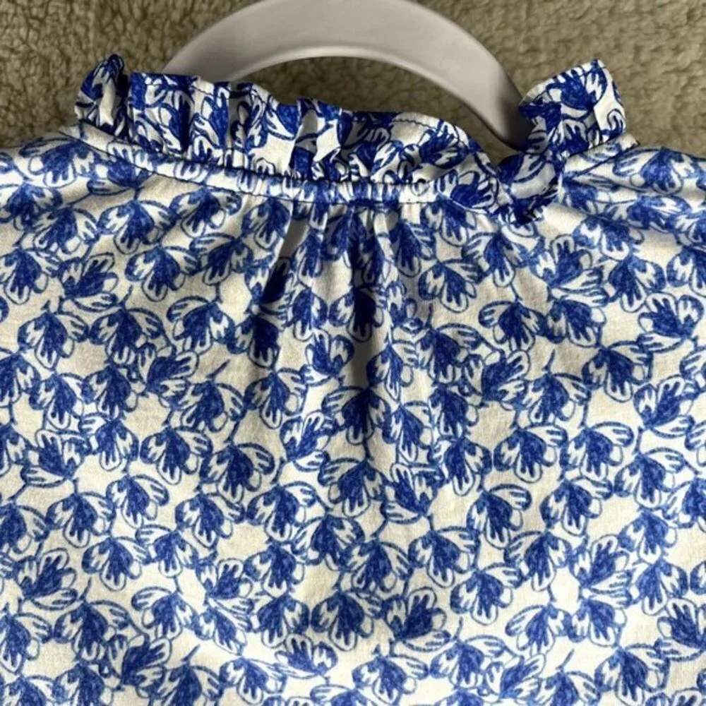 Charter Club Womens Tops Size Petite‎ Small Printed Popover - Picture 6 of 7